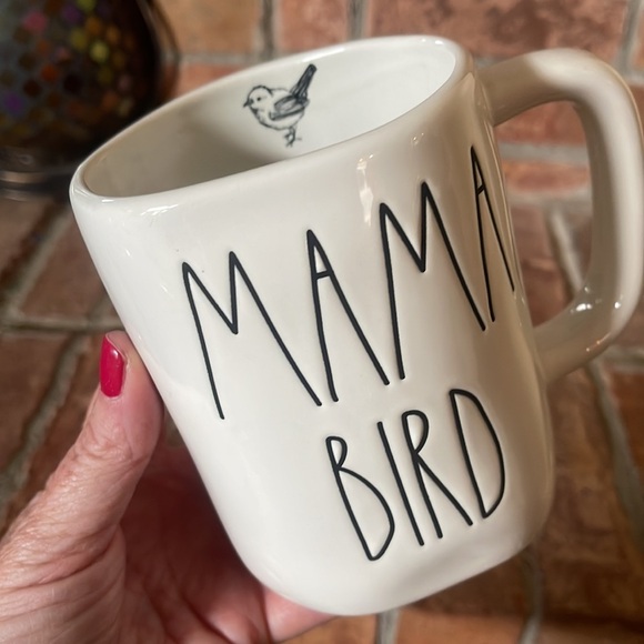 Rae Dunn MAMA BIRD & CAFFEINE Ceramic Mugs - Picture 5 of 5